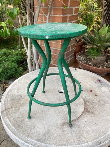 Sgabello italiano metallo - sgabello,