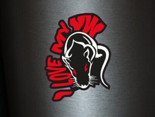 1 x Adesivo I Love My Ratte