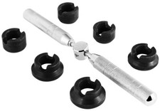 Apricassa per casse millerighe con fondellozigrinato tipo Oyster Rolex Tudor 