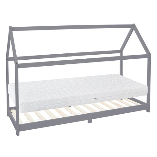 Lettino bambini grigio chiaro