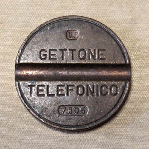 Gettone telefonico 7805 - gettone,