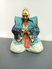 Statua Samurai Porcellana Capodimonte di Edoardo Tasca 18 cm.