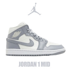 Jordan 1 Mid Stealth Grigio