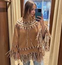 Poncho Cape Maglione Zara