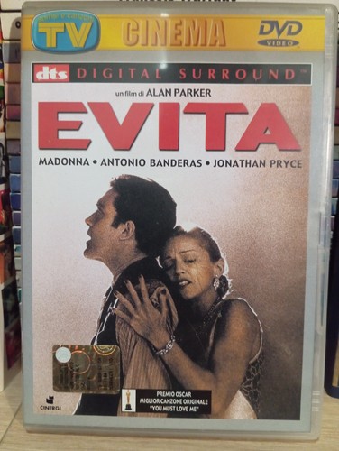 Dvd evita - parker, 1996)