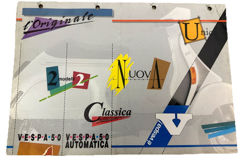 Brochure depliant piaggio - depliant,