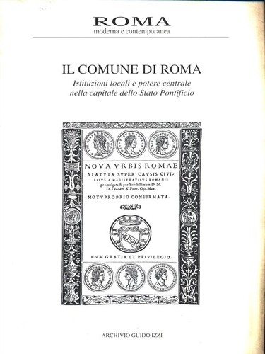 Roma moderna contemporanea - e,