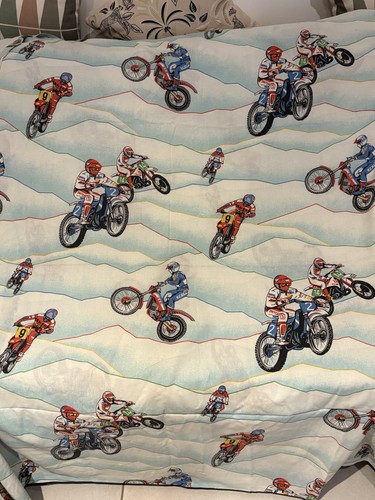 Drap plat motocross vintage