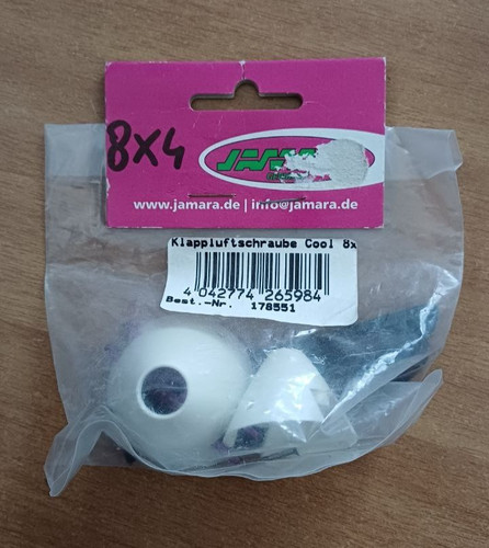 Jamara elica con ogiva 8x4 - ogiva,
