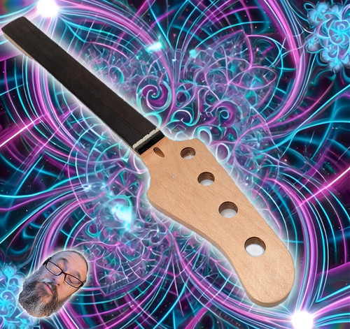 Fretless bass style neck be - style,