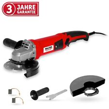 WALTER Smerigliatrice Angolare Flex 1200W Ø 125mm, Regolazione Velocità, Cavo 3m, Softgrip