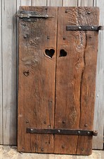 Antica portina, Porta chiodata finestra antique door   108 PER 56