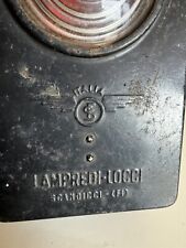 RARISSIMA FS ITALIA FERROVIE DELLO STATO - LAMPADA BILUX  LOGO ANNI 50/60