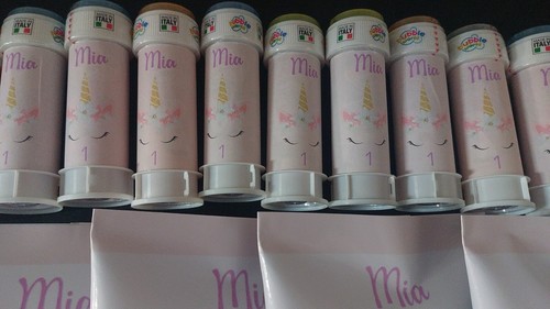 Bolle sapone personalizzate - di,