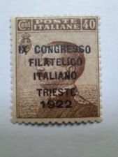 REGNO D'ITALIA 1922 CONGRESSO