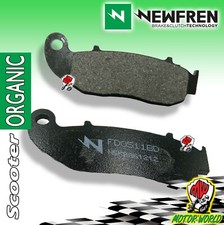 PASTIGLIE FRENO ORGANICHE NEWFREN FANTIC CABALLERO MOTARD 50 DAL 2010 IN POI 