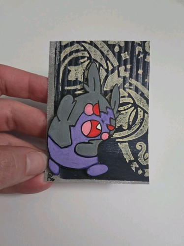 Aceo originale hangry morpeko - hangry,