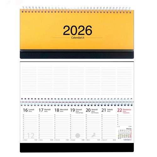Agenda 2026 settimanale