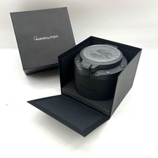 Scatola con controscatola HAMILTON  completa Khaki Navy Frogman BOX