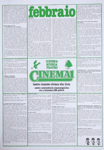 Cinema programma febbraio - cinema, 1