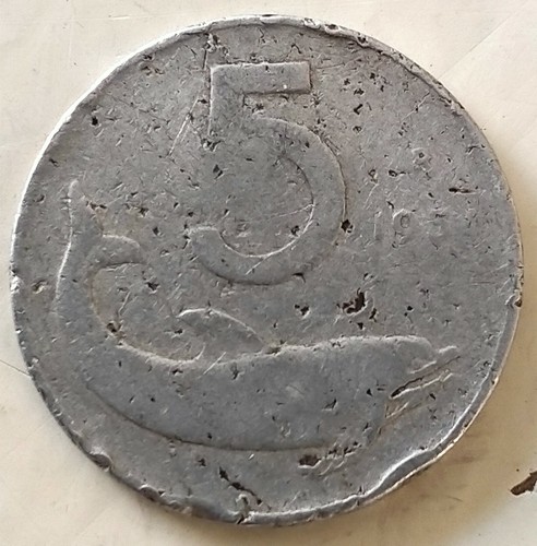 Moneta lire rara del - lire,