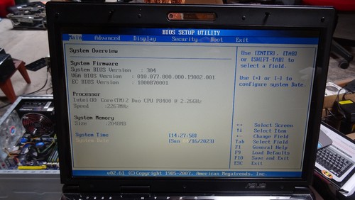 Asus x59sl series intel - intel, 2