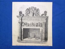 Camino di pietra serena, al Museo Nazionale di Firenze (Bargello) nel 1889