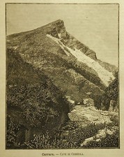 1891= CARRARA,CAVE DI CRESTOLA