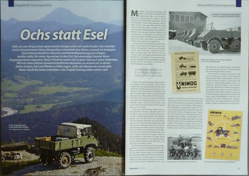 Unimog 401 411 una - u,