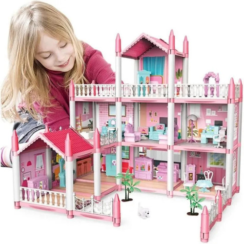 Casa delle bambole set - casa, bambole,