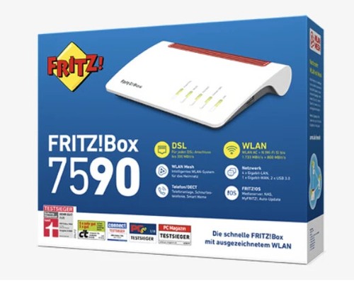 Avm fritz box 7590 router - fritz!box,