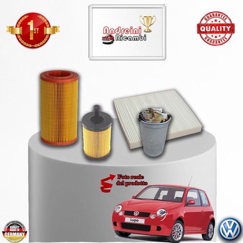 Kit tagliando filtri - vw, lupo