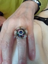 anello argento 925 stile