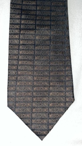 Cravatta moschino 100 seta - moschino,