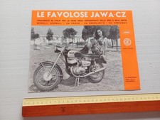 Jawa 350 - 250 - 90 - CZ  175 - 125 depliant italiano originale anni 70