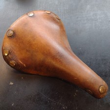 Sella bici Brooks Professional S pelle marrone rame rivetti naso corto