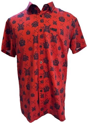 Camicia retrò con bottoni