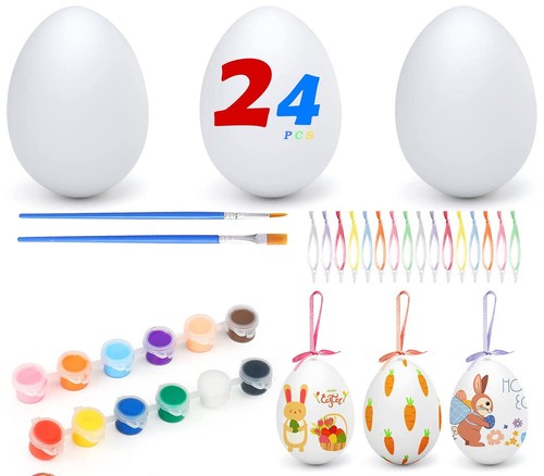 Uova pasqua bianche - pasqua, da