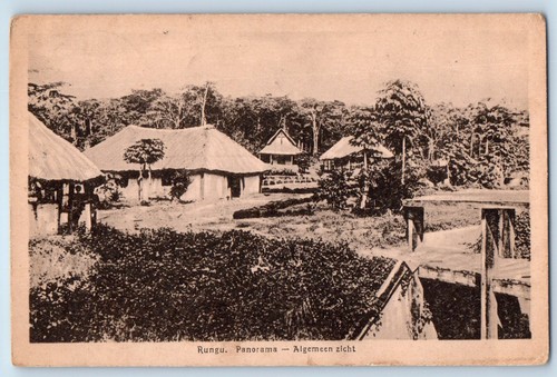 Cartolina rungu congo veduta - rungu,