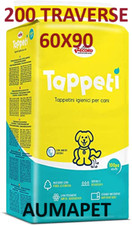 200 TAPPETINI ASSORBENTI PER CANI 60X90 OFFERTA POCHE QUANTITÀ  TAPISS CANE