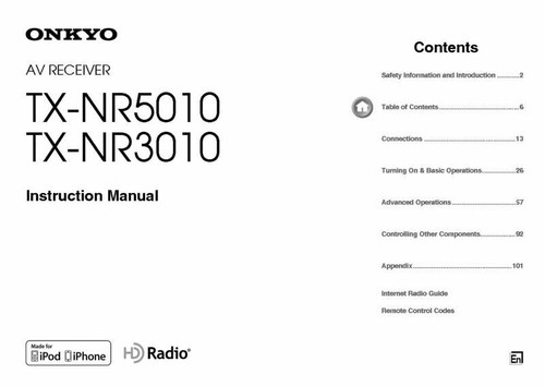 Onkyo integra nr5010 - onkyo,