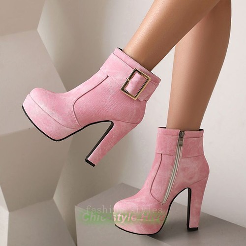 Stivaletti donna moda tacco