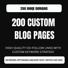 200 PAGINE BLOG PERSONALIZZATE