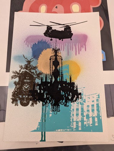 Statico serigrafia street - -,