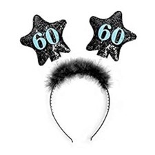 Cerchietto 60 Anni Nero con