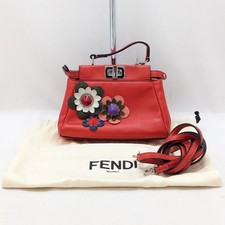 FENDI Micro Peekaboo Leather