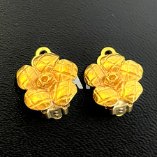 CHANEL 98A Orecchini Fiore di