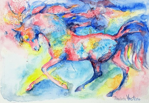 Quadro acquerello originale
