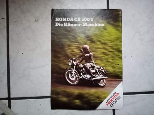 Honda 500 depliant - 500,