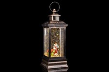 Lanterna Luminosa Natività 10x10x28cm Decorazione Natalizia Natale Addobbi dfh